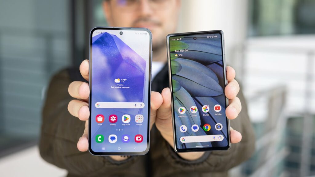 Comparing Galaxy A55 5G and Pixel 7a: Balancing Value and Performance