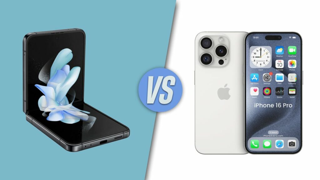 Galaxy Z Flip 6 vs iPhone 16 Pro: A Clash of Titans in the Tech World