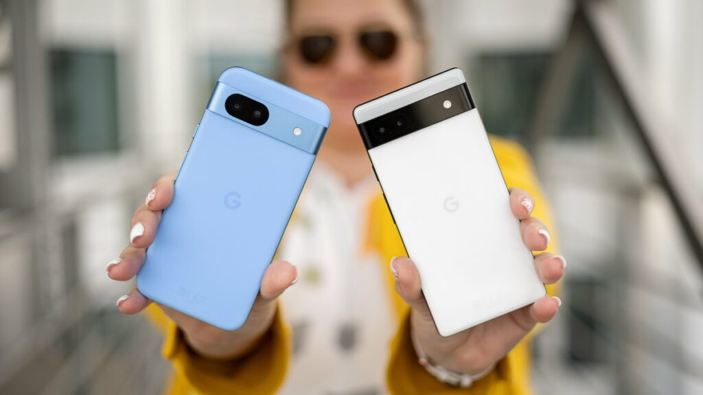 Comparison: Google Pixel 8a vs Pixel 6a – Unveiling the Evolution in Two Years