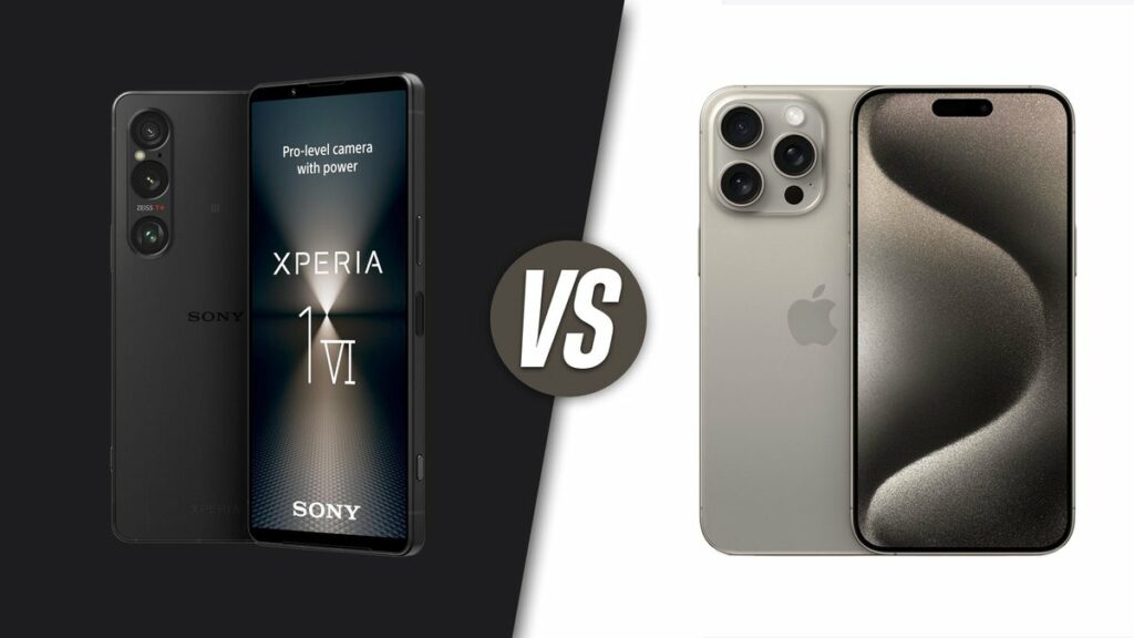 Battle of the Titans: Sony Xperia 1 VI vs iPhone 15 Pro Max – Can Sony’s flagship contender challenge the iPhone powerhouse?